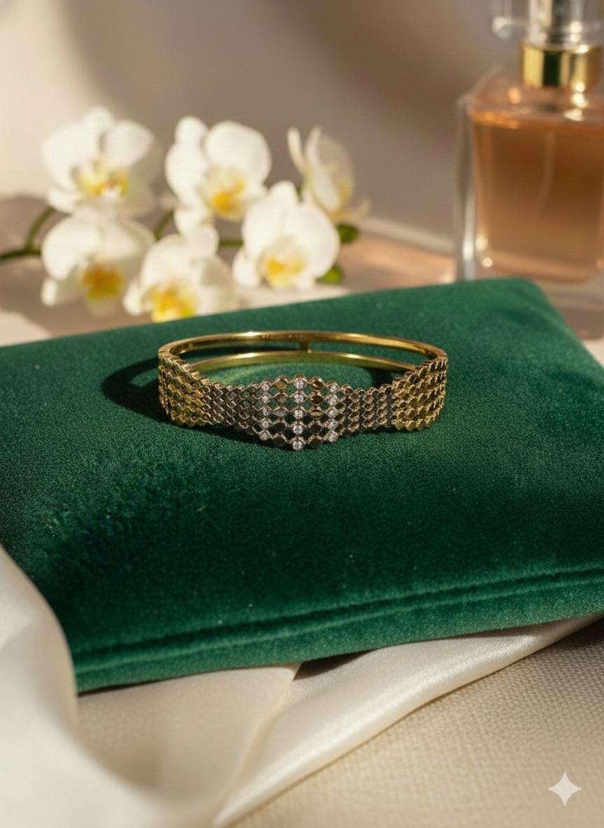 Golden Mesh Luxe Bracelet